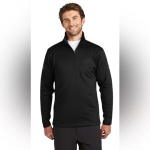 The North Face Men's Black Tech Quarter-Zip Jacket